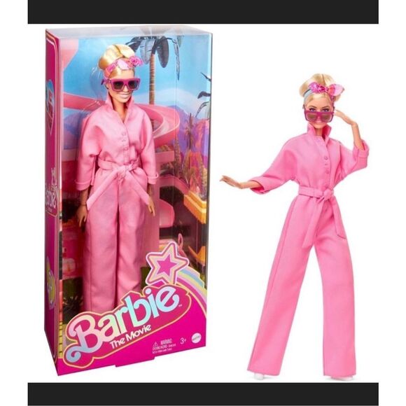 - Barbie The Movie Collectible Doll Margot Robbie as Barbie in Pink Power … - Picture 1 of 7